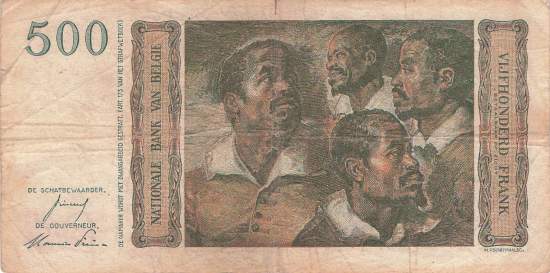 500 Franc 1953 p.130a-2